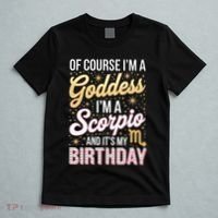 Scorpio Birthday Scorpio Women Goddess Queen Its My Birthday T-Shirt thumb 5