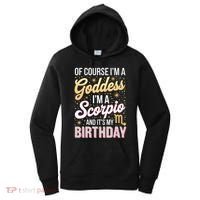 Scorpio Birthday Scorpio Women Goddess Queen Its My Birthday Women's Hoodie thumb 0