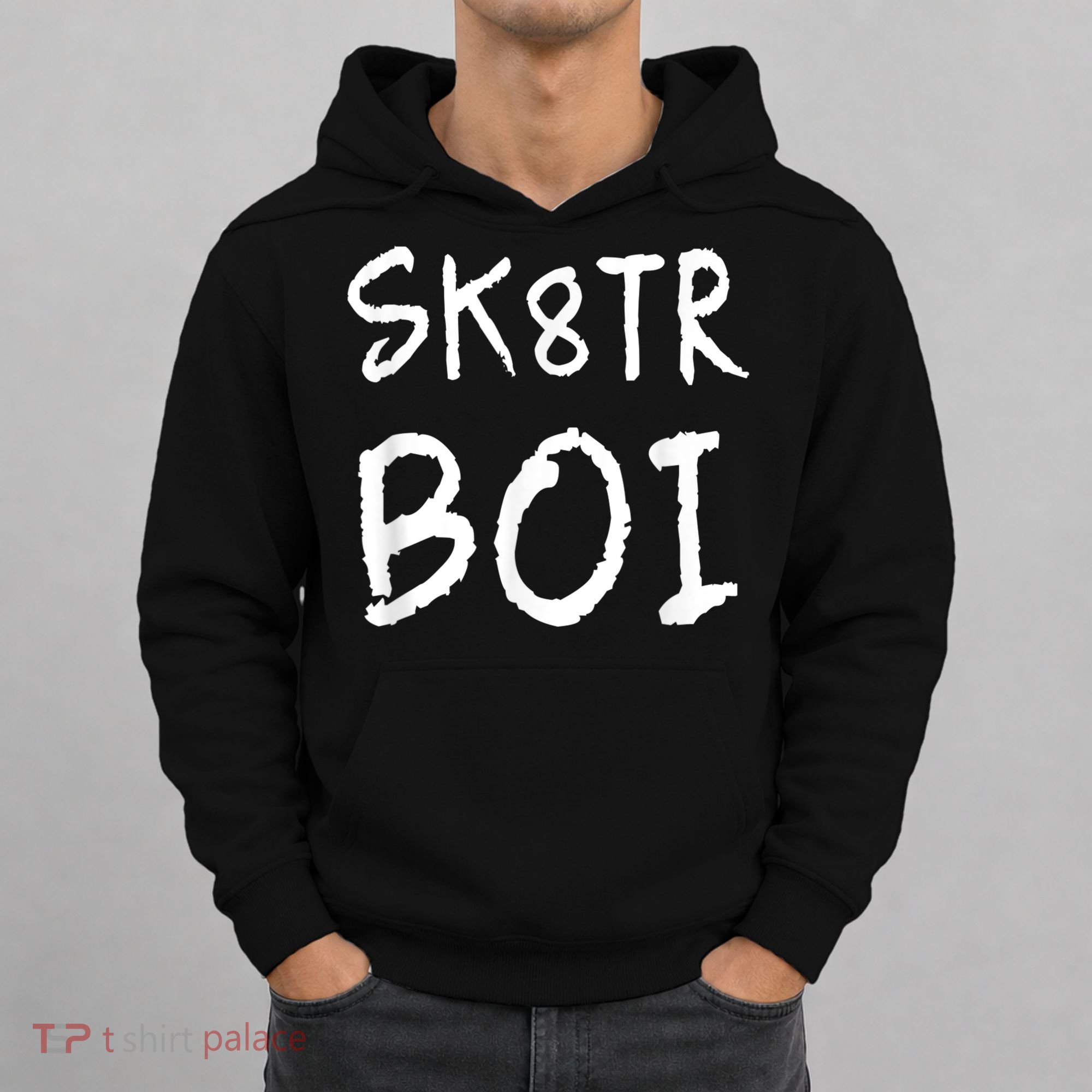 Skater Boi Sk8tr Boy For Skateboard Riders Hoodie