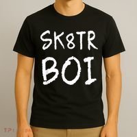 Skater Boi Sk8tr Boy For Skateboard Riders T-Shirt thumb 3