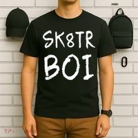 Skater Boi Sk8tr Boy For Skateboard Riders T-Shirt thumb 6