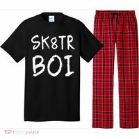 Skater Boi Sk8tr Boy For Skateboard Riders Pajama Set thumb 0