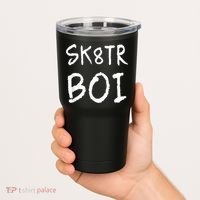 Skater Boi Sk8tr Boy For Skateboard Riders Tumbler thumb 2