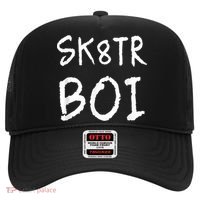Skater Boi Sk8tr Boy For Skateboard Riders Hat thumb 0
