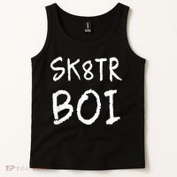 Skater Boi Sk8tr Boy For Skateboard Riders Tank Top thumb 2