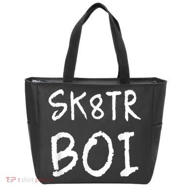 Skater Boi Sk8tr Boy For Skateboard Riders Tote Bag