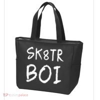 Skater Boi Sk8tr Boy For Skateboard Riders Tote Bag thumb 3