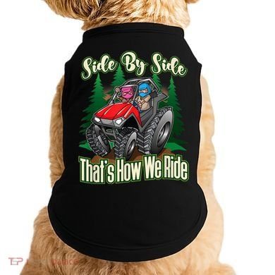 Side By Side ATV Four Wheeler Off Road Riding Doggie Tank