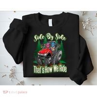 Side By Side ATV Four Wheeler Off Road Riding Sweatshirt thumb 2