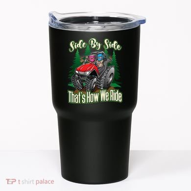 Side By Side ATV Four Wheeler Off Road Riding Tumbler