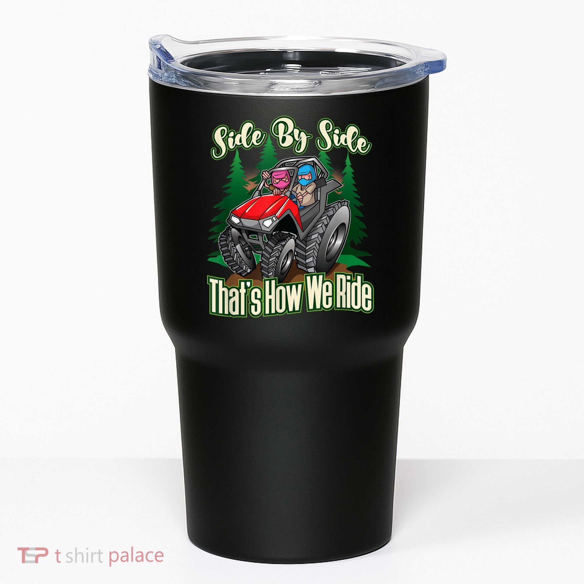 Side By Side ATV Four Wheeler Off Road Riding Tumbler
