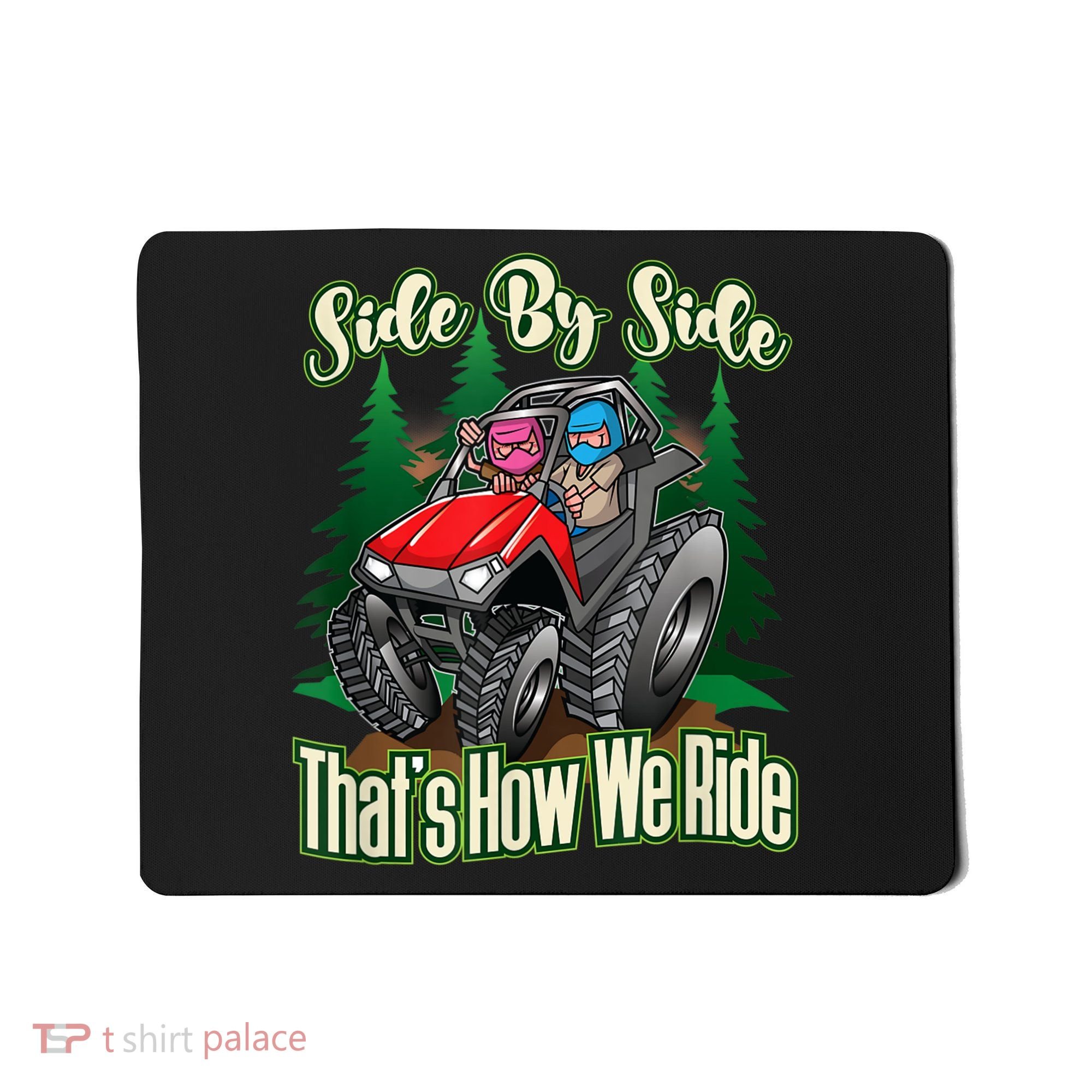 Side By Side ATV Four Wheeler Off Road Riding Mousepad