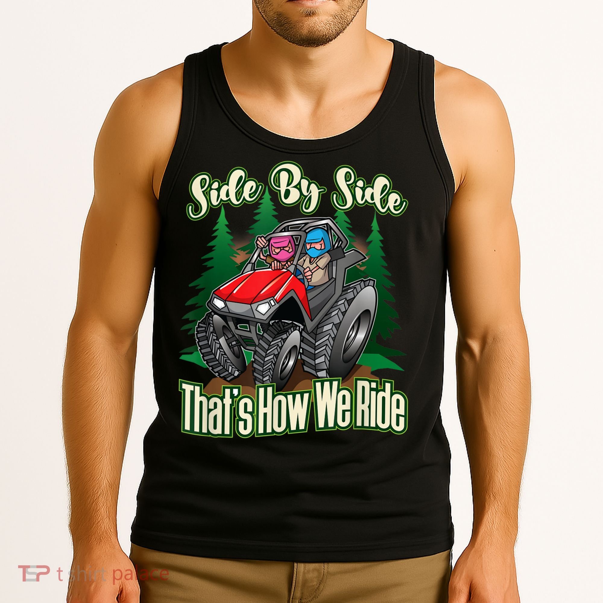Side By Side ATV Four Wheeler Off Road Riding Tank Top