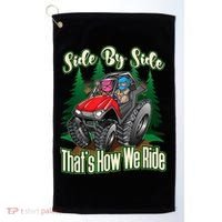 Side By Side ATV Four Wheeler Off Road Riding Golf Towel thumb 0