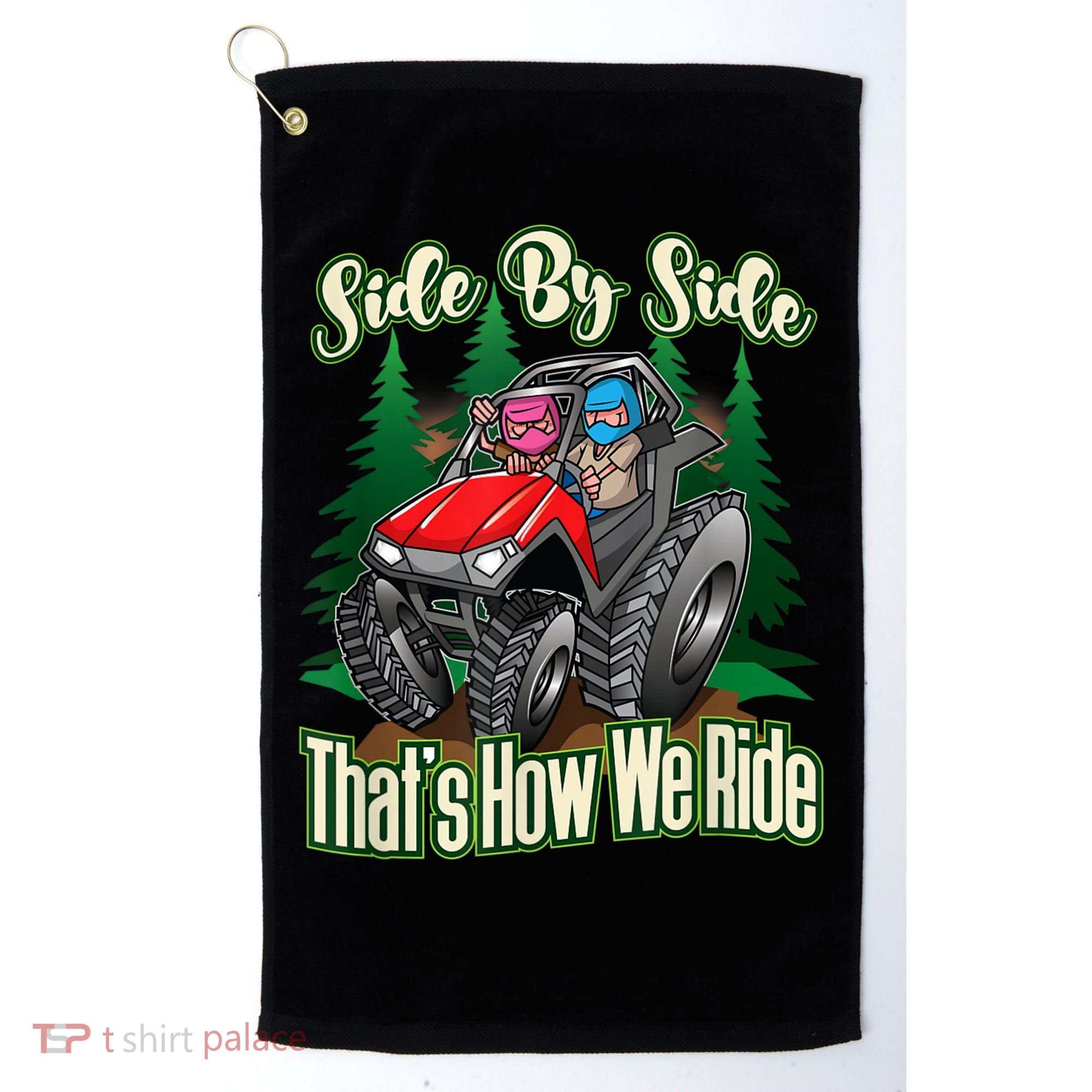 Side By Side ATV Four Wheeler Off Road Riding Golf Towel