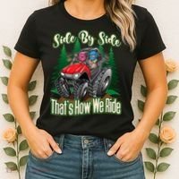 Side By Side ATV Four Wheeler Off Road Riding Women's T-Shirt thumb 2