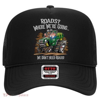 Side By Side ATV Four Wheeler Off Road We Don't Need Roads Hat