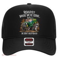 Side By Side ATV Four Wheeler Off Road We Don't Need Roads Hat thumb 0