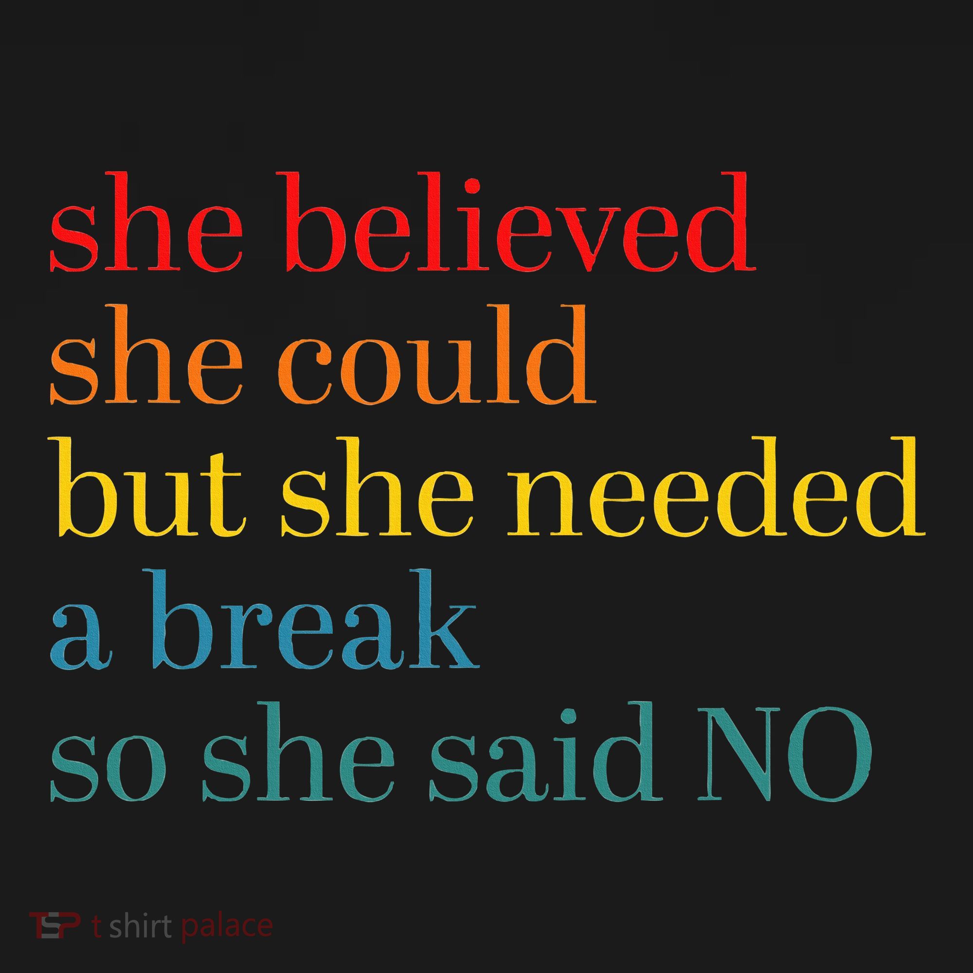 She Believed She Could But She Needed A Break So She Said No Doggie Tank
