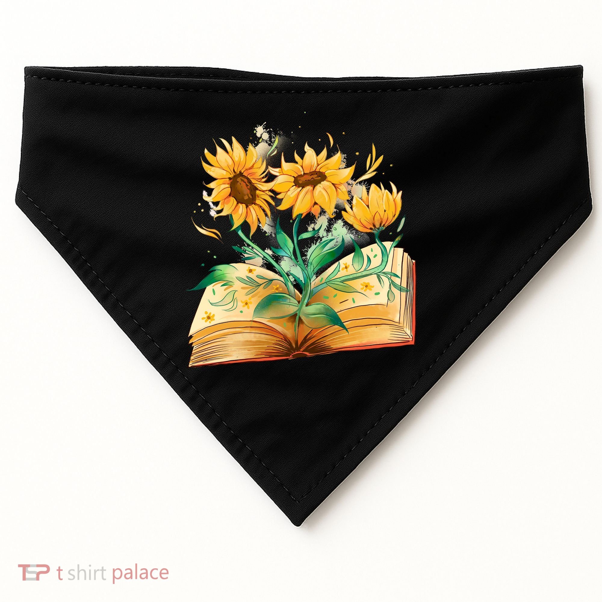 Sunflower Book USA-Made Doggie Bandana