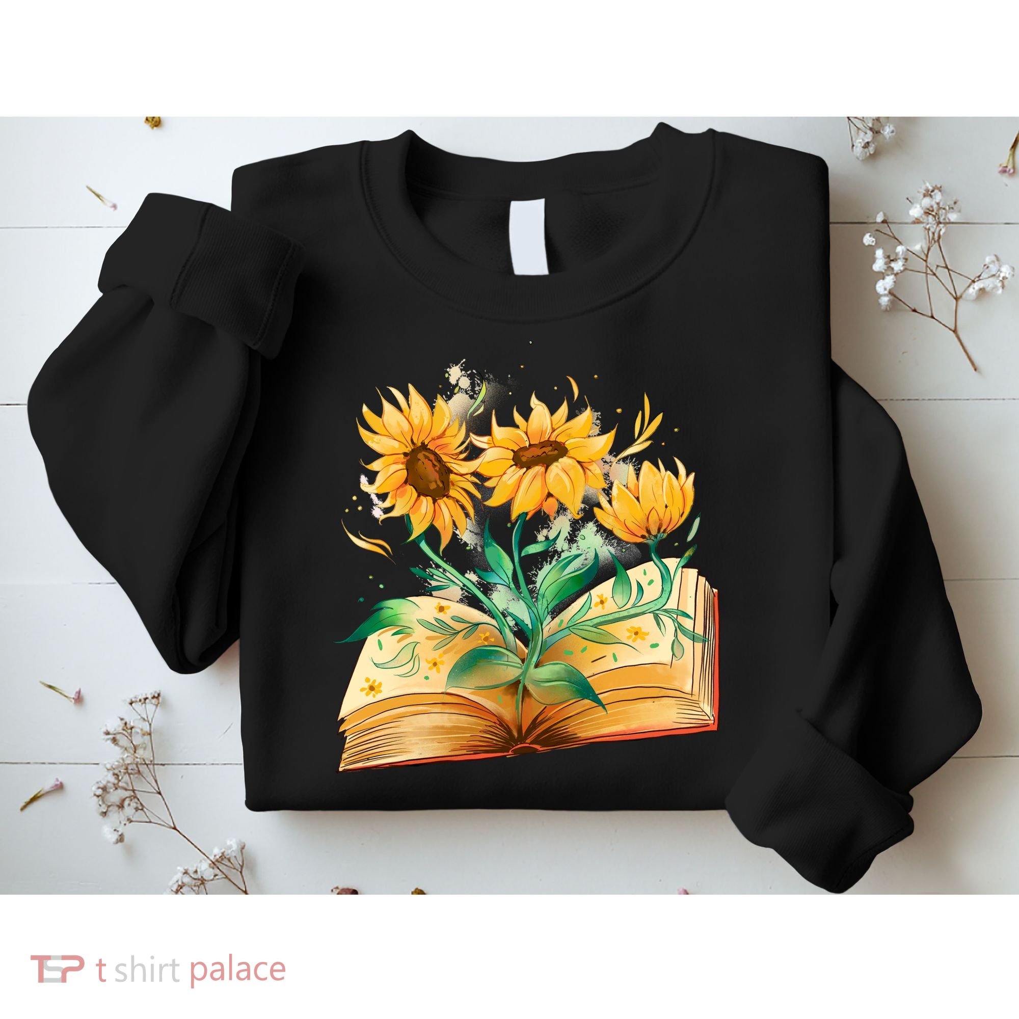 Sunflower Book Sweatshirt