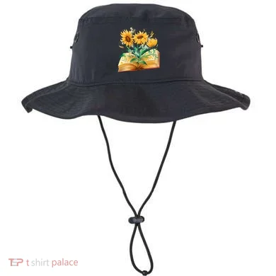 Sunflower Book Bucket Hat