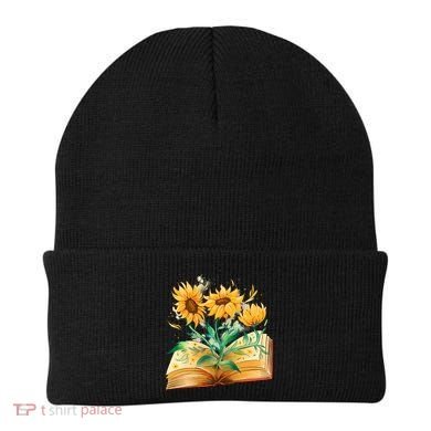 Sunflower Book Beanie