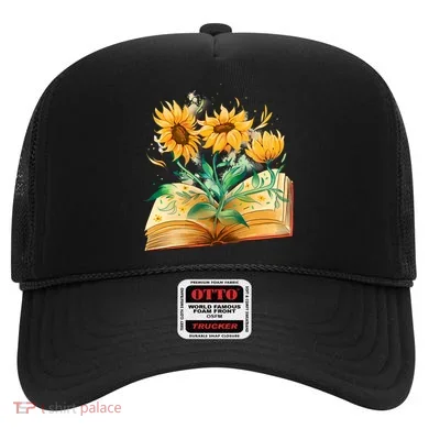Sunflower Book Hat
