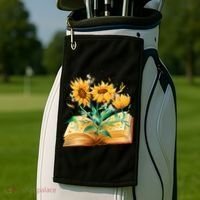 Sunflower Book Golf Towel thumb 2
