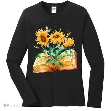 Sunflower Book Women's Long Sleeve Shirt
