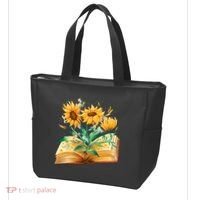 Sunflower Book Tote Bag thumb 3
