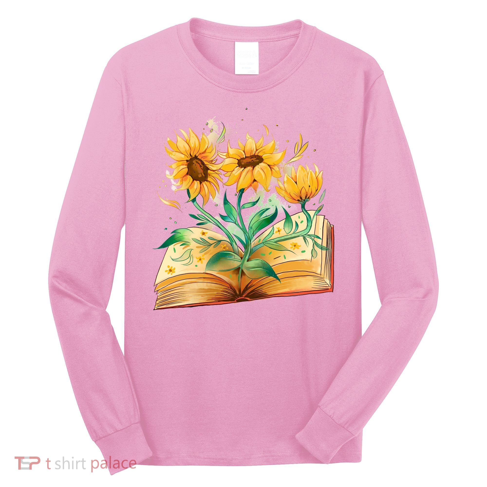 Sunflower Book Long Sleeve Shirt