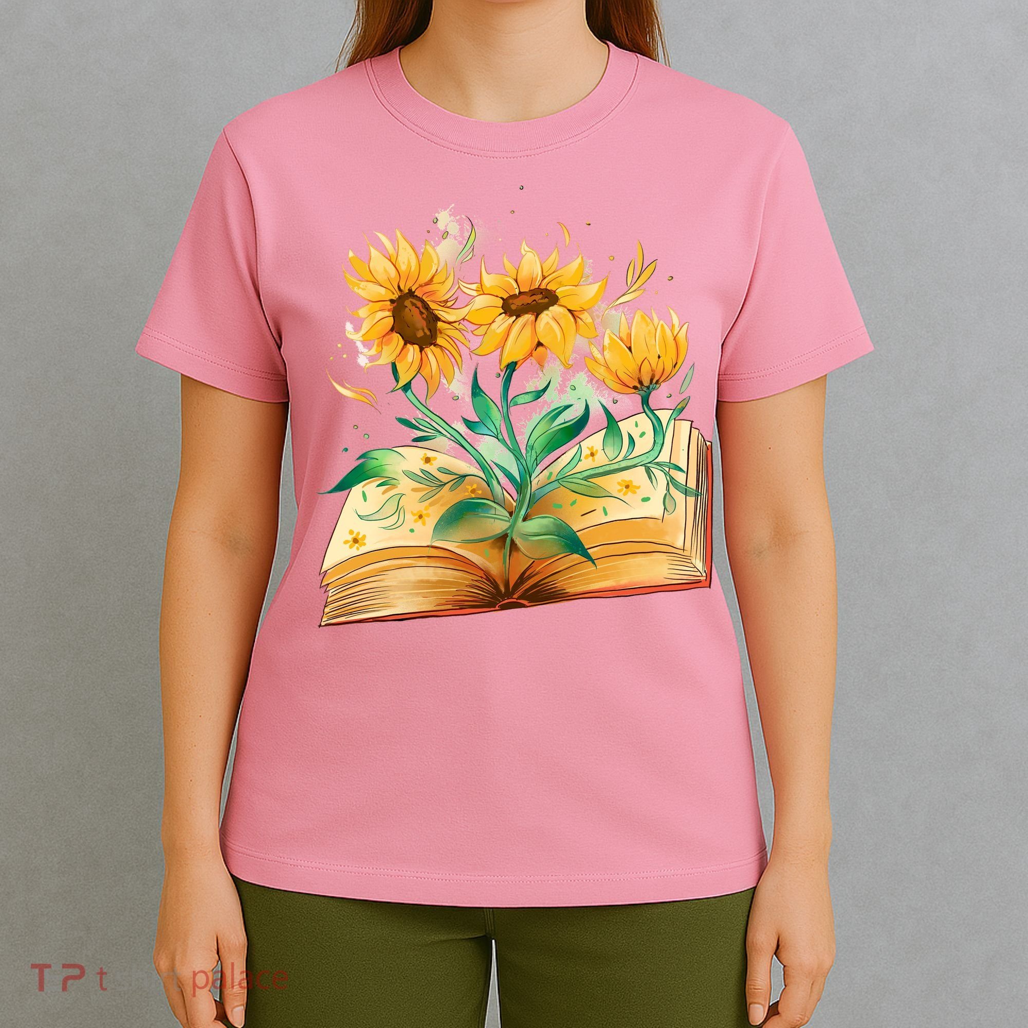 Sunflower Book T-Shirt