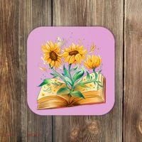 Sunflower Book Coaster thumb 0