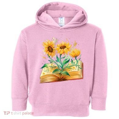 Sunflower Book Toddler Hoodie
