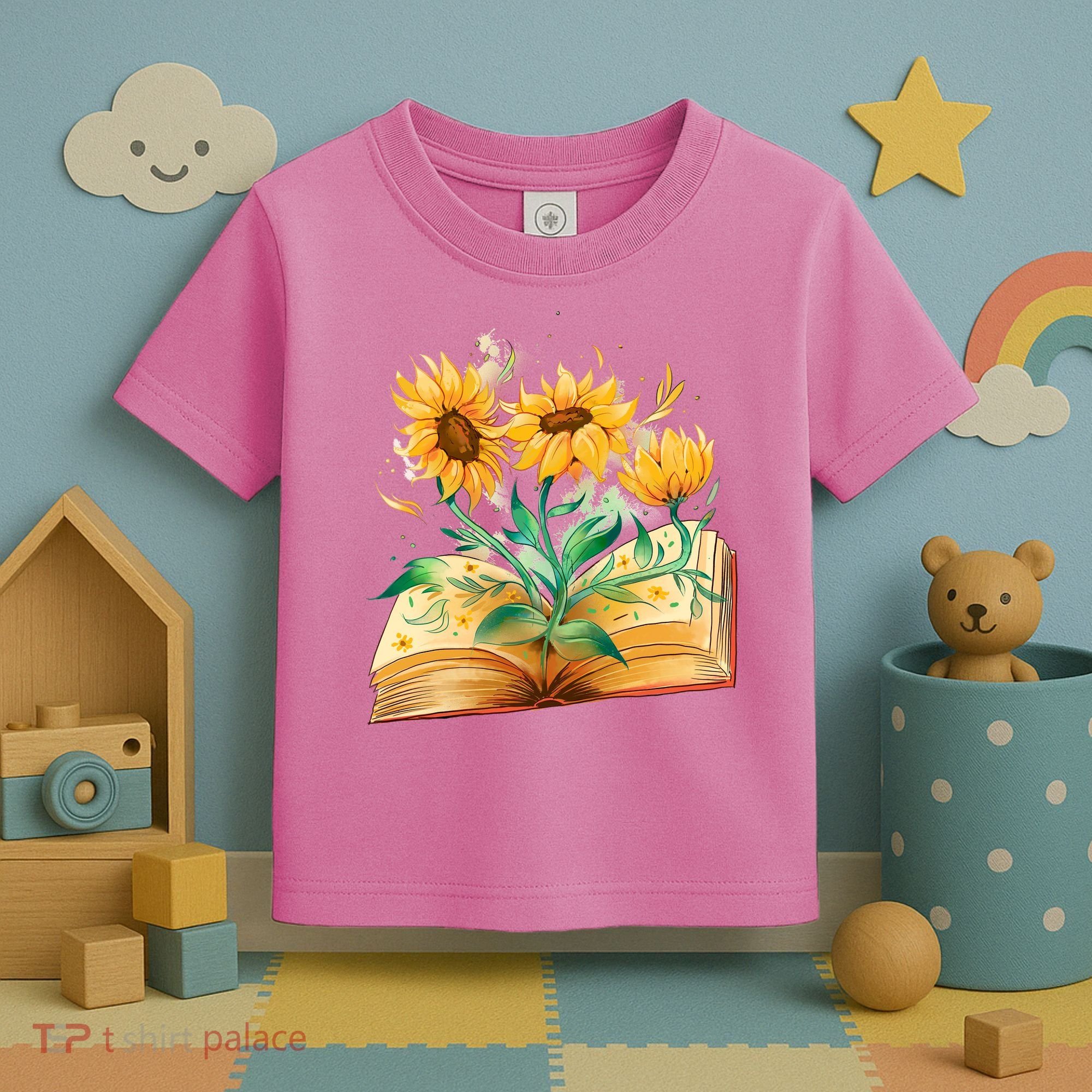 Sunflower Book Toddler T-Shirt