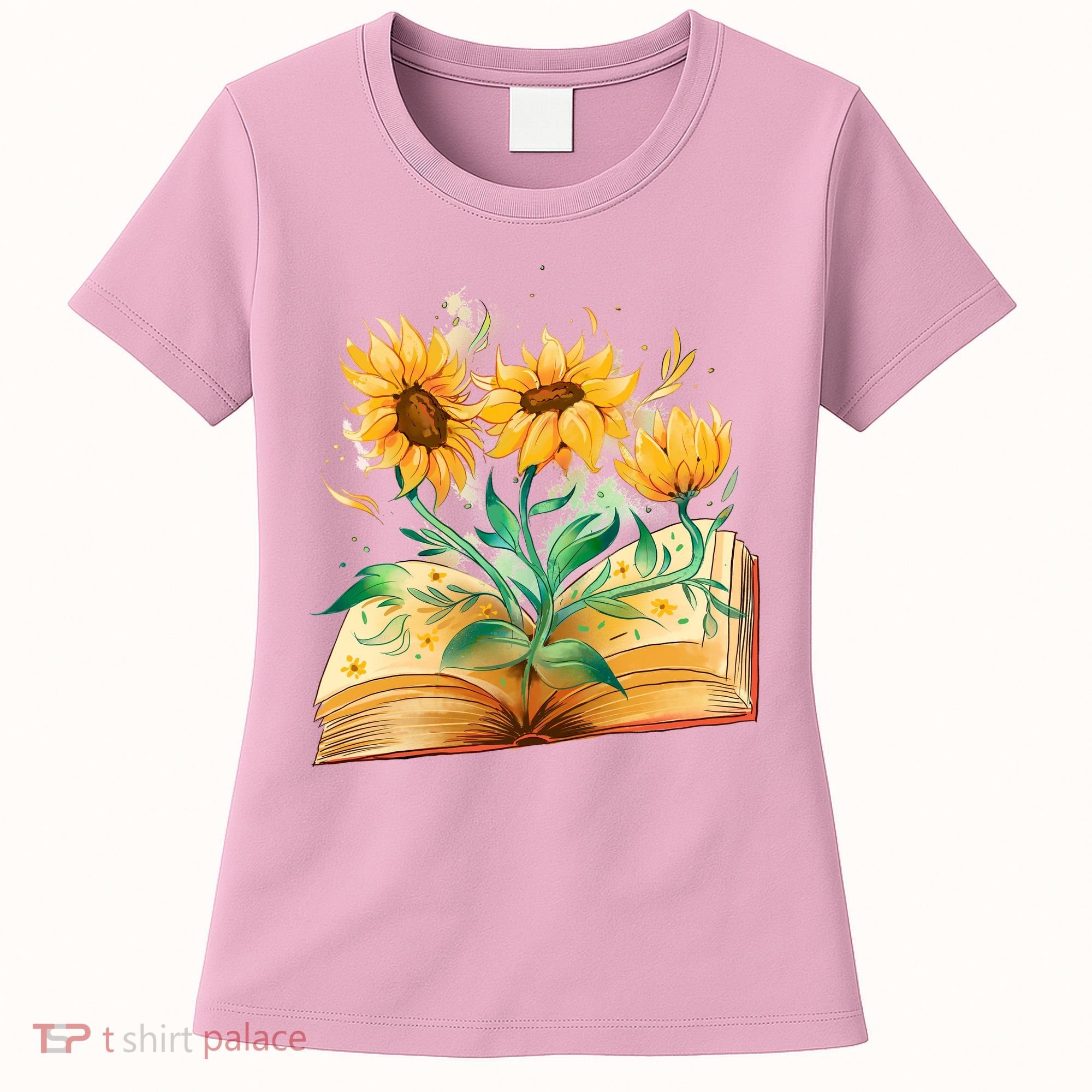 Sunflower Book Women's T-Shirt