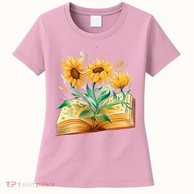 Sunflower Book Women's T-Shirt