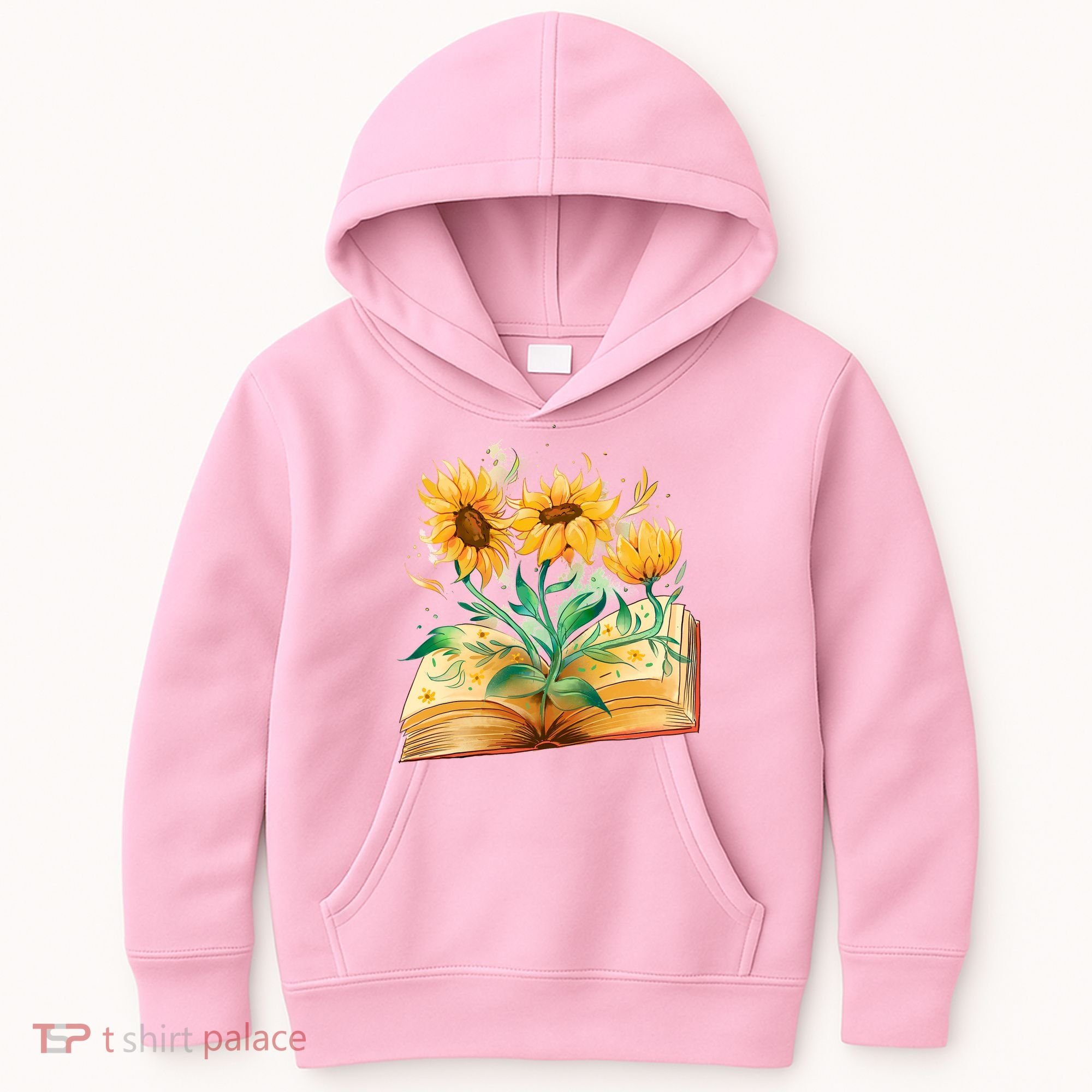 Sunflower Book Kids Hoodie