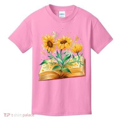Sunflower Book Kids T-Shirt