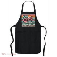 Spring Break Stay Groovy Retro Apron thumb 0