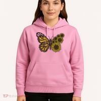 Sunflower Butterfly Hoodie thumb 5
