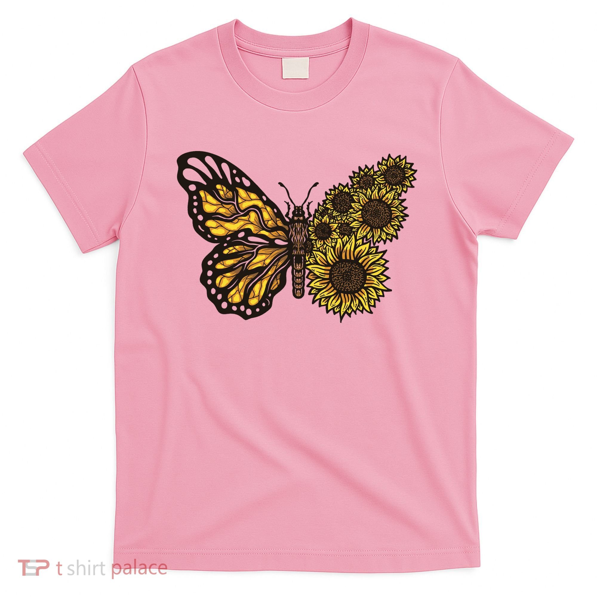 Sunflower Butterfly T-Shirt