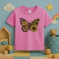 Sunflower Butterfly Toddler T-Shirt thumb 3
