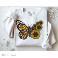 Sunflower Butterfly Sweatshirt thumb 2