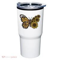 Sunflower Butterfly Tumbler thumb 0