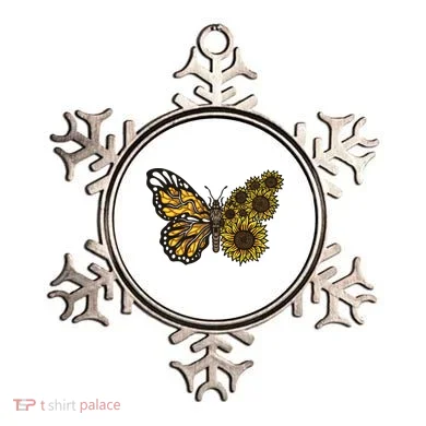 Sunflower Butterfly Ornament