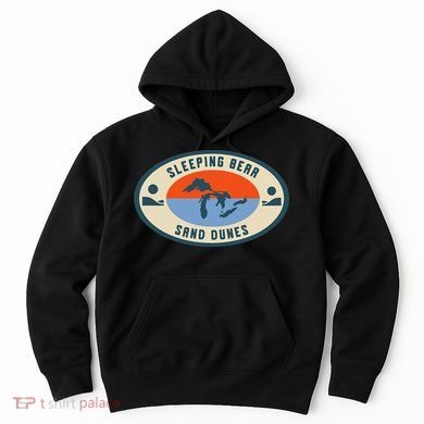 Sleeping Bear Sand Dunes Michigan Michigander Great Lakes Hoodie