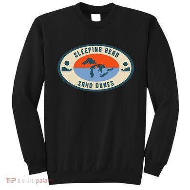 Sleeping Bear Sand Dunes Michigan Michigander Great Lakes Sweatshirt