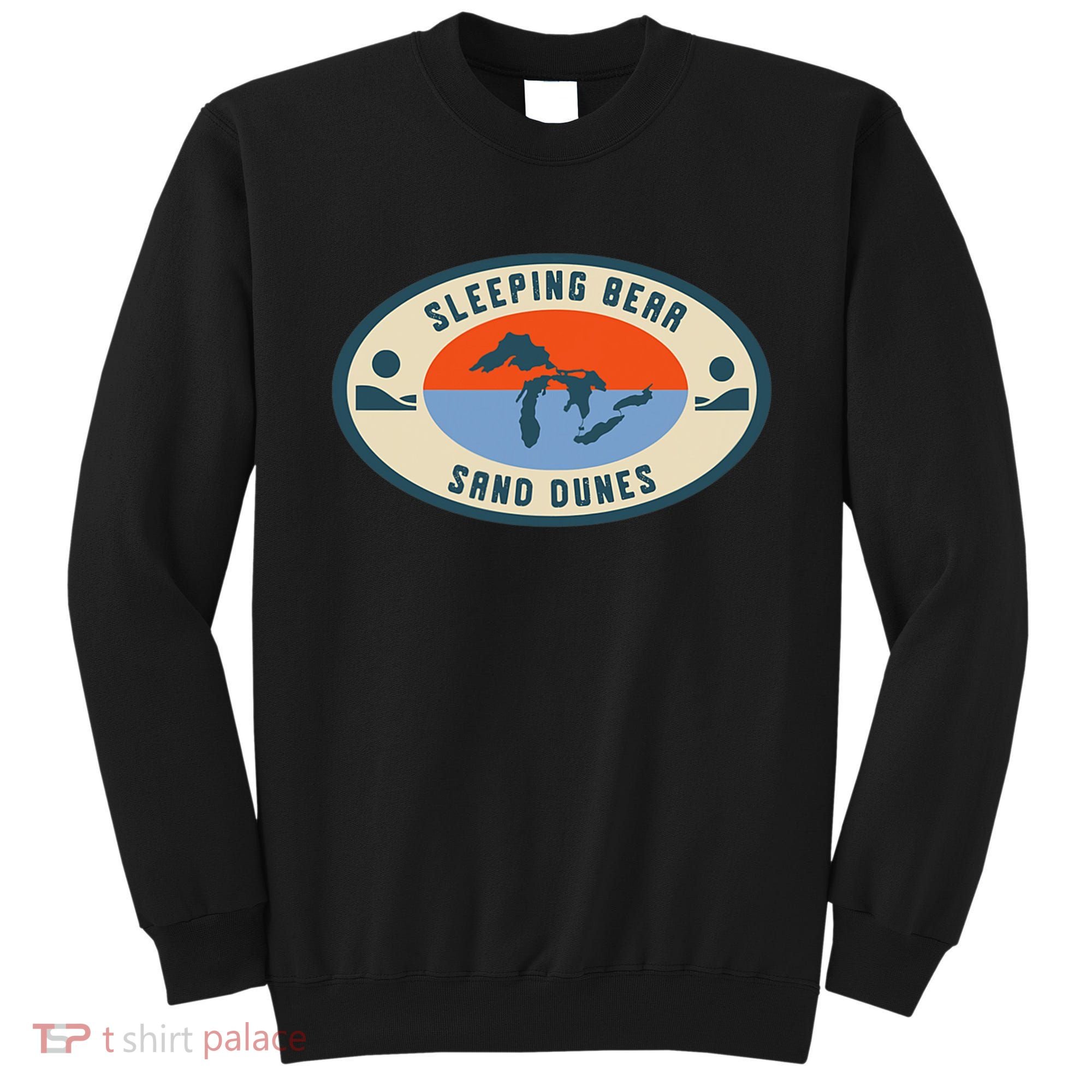Sleeping Bear Sand Dunes Michigan Michigander Great Lakes Sweatshirt